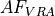 AF_{VRA}